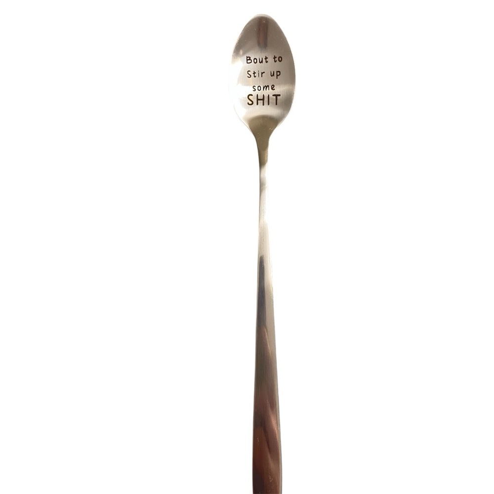 Bout to stir up some $hit Spoon NWOT - Picture 4 of 4